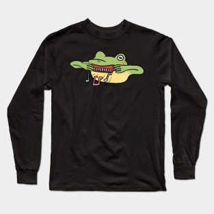 Harmonica Froggy Long Sleeve T-Shirt